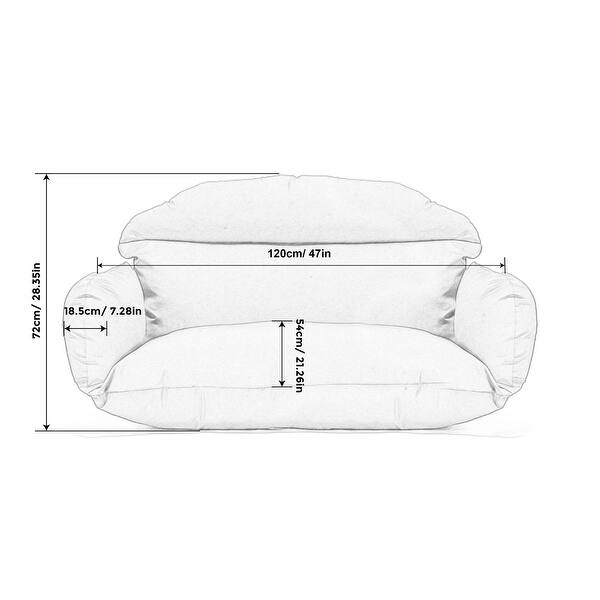 2Person Hanging Egg Swing Chair Cushion Soft Fabric Replacement Cushion Bed Bath & Beyond