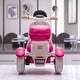 preview thumbnail 6 of 5, 12V Two-Seater Kids Electric Motorcycle with Slow Start, Music, Bluetooth, and Oversized Storage for Ages 3-6