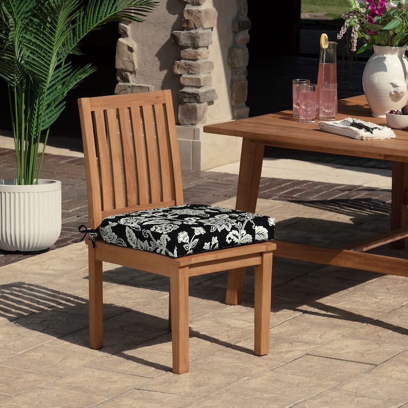 ARDEN Foam Outdoor Round Back Seat Cushion, 20 x 19