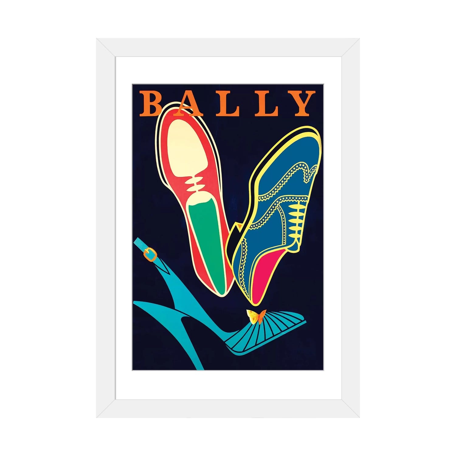 Vintage sales bally shoes