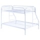 preview thumbnail 62 of 80, Morgan Contemporary Metal Frame Bunk Bed