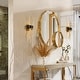 preview thumbnail 5 of 15, Modern Gold LED Wall Sconce Contemporary Branch Design Vanity Light - W5.1" x H21.7" x D3.7"