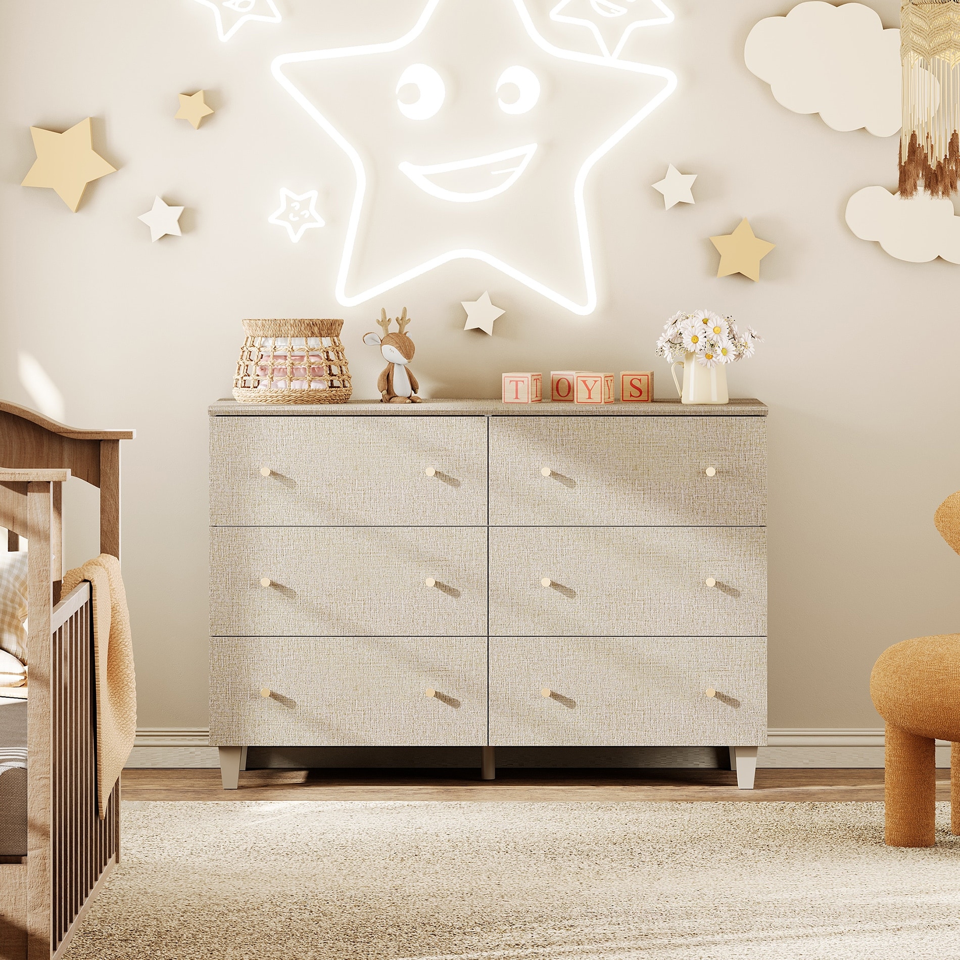 Dresser in closet nursery sales