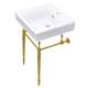 Option White / Brushed Brass
