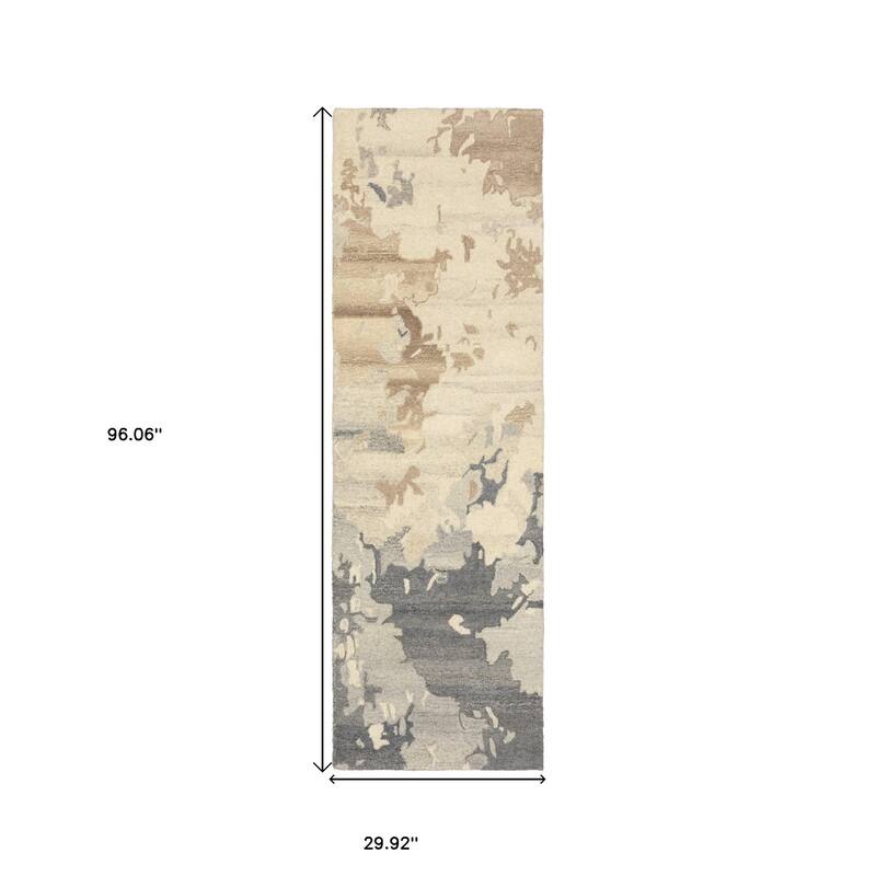 HomeRootsAbstract Modern Rectangle Area Rug