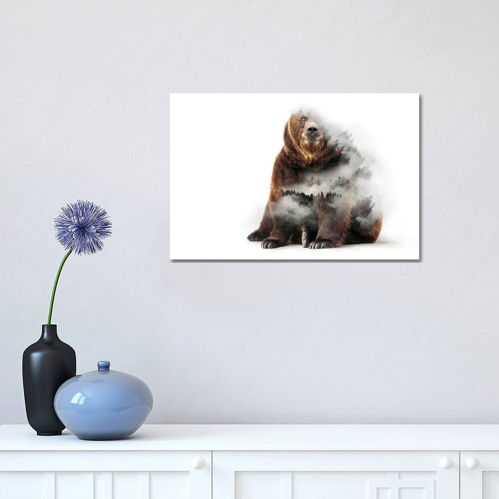 iCanvas "Nature Bear" by Paul Haag Canvas Print