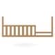 preview thumbnail 11 of 15, Child Craft Toddler Guard Rail for Kieran, Orbit Flat Top, & Jordyn Cribs