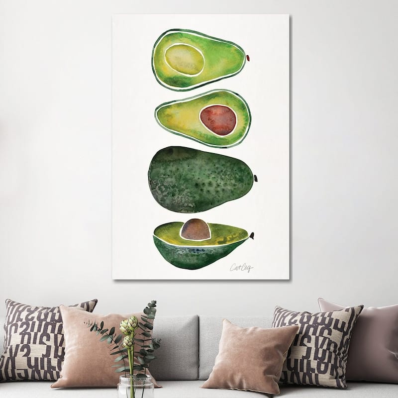 iCanvas "Avocados" by Cat Coquillette Canvas Print