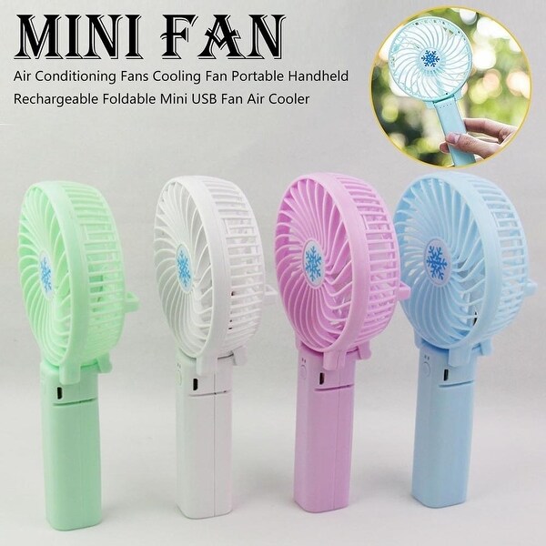 Portable Air Conditioner Mini Air Cooler USB Rechargeable Handheld AC CoolingFan Portable Air Conditioner Mini Air Cooler USB Rechargeable Handheld AC CoolingFan