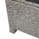 preview thumbnail 22 of 39, Moses 5-piece Outdoor Wicker Polyester Sofa Set