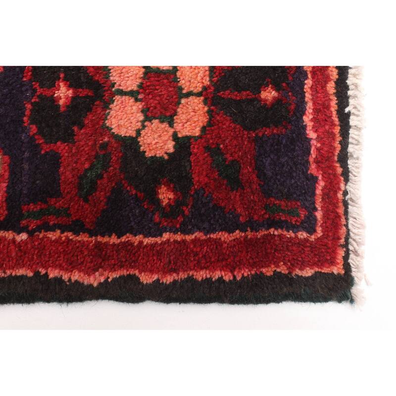 ECARPETGALLERY Hand-knotted Andelz Red Wool Rug - 4'5 x 6'11