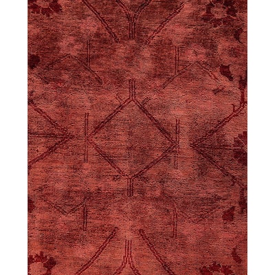 Vibrance, One-of-a-Kind Hand-Knotted Area Rug - Brown, 9' 1" x 11' 8" - 9' 1" x 11' 8"