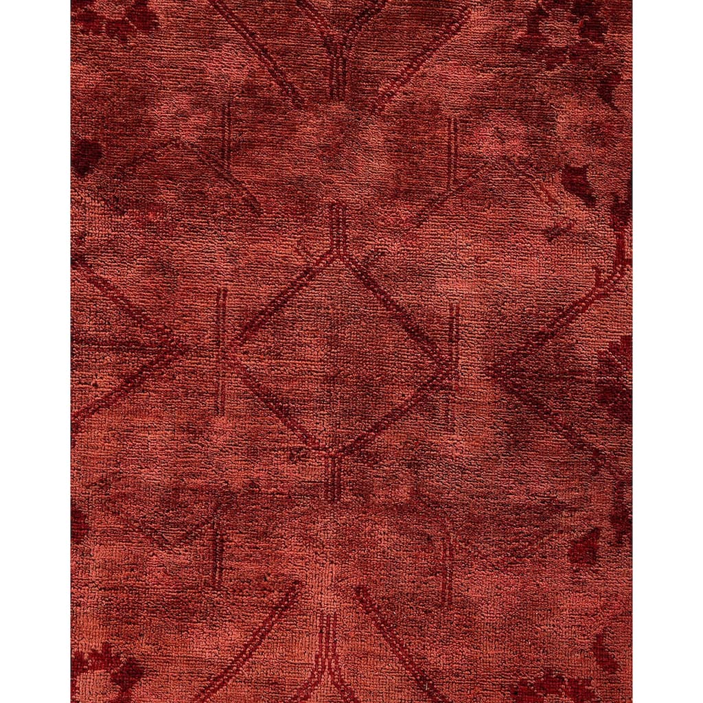 Vibrance, One-of-a-Kind Hand-Knotted Area Rug - Brown, 9' 1" x 11' 8" - 9' 1" x 11' 8"