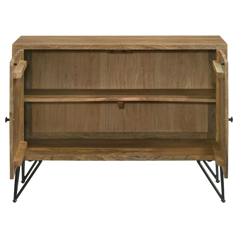 Eileen 2-door Wood Storage Accent Cabinet