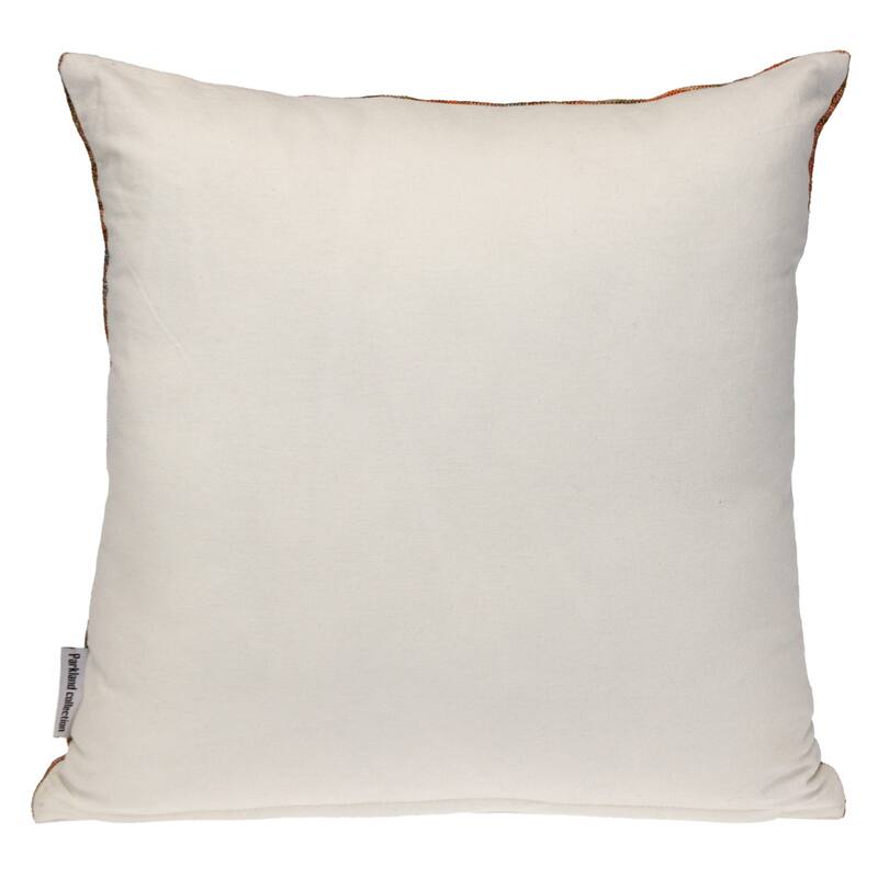 Tapestry Square Throw Pillow - 18" - Pink and Orange