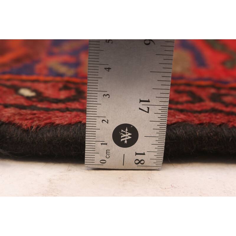 ECARPETGALLERY Hand-knotted Andelz Red Wool Rug - 4'1 x 5'10