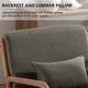 preview thumbnail 47 of 142, Aston Modern Solid wood Accent Chair for Living Room