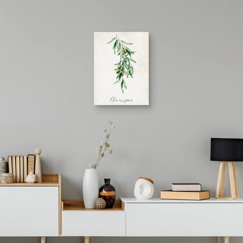 Olives Canvas Art Print