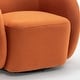 preview thumbnail 34 of 107, SEYNAR Modern Glam Velvet Upholstered 360 Degree Swivel Accent Armchair Set of 2