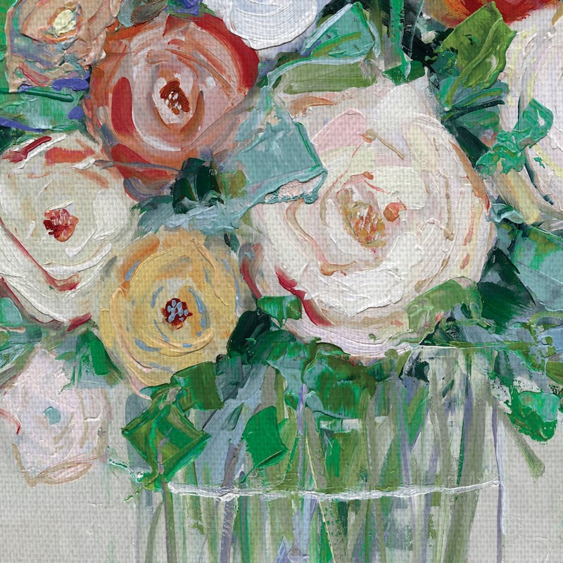 Mid-Summer Medley by Sally Swatland Canvas Art Print