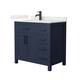 Option Dark Blue / Giotto Quartz Top / Matte Black