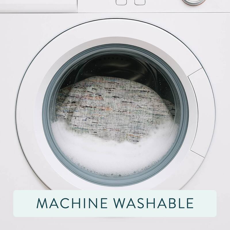 Machine Washable Indoor/ Outdoor Abstract Moxy Chantille Rug