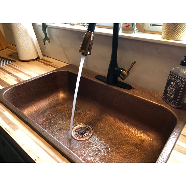 Copper Kitchen Sink Garbage Disposal Flange Stopper (2.85 ...