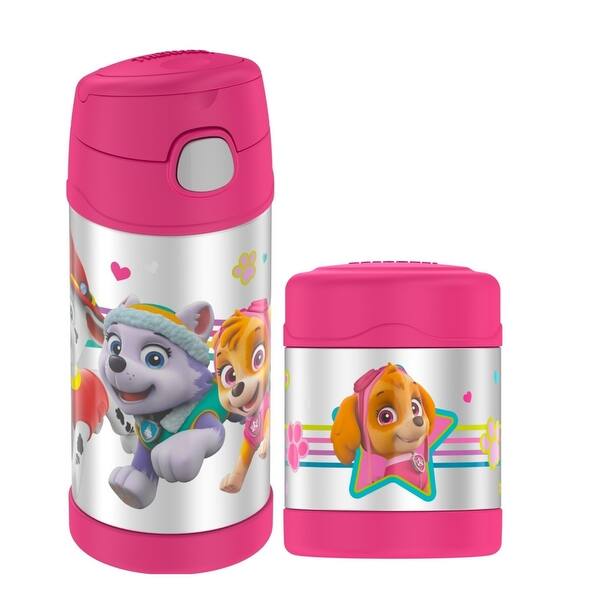 Shop Thermos Funtainer 10 Oz Food Jar Beverage Bottle Paw Patrol Pink 10 Oz On Sale Overstock 28866784