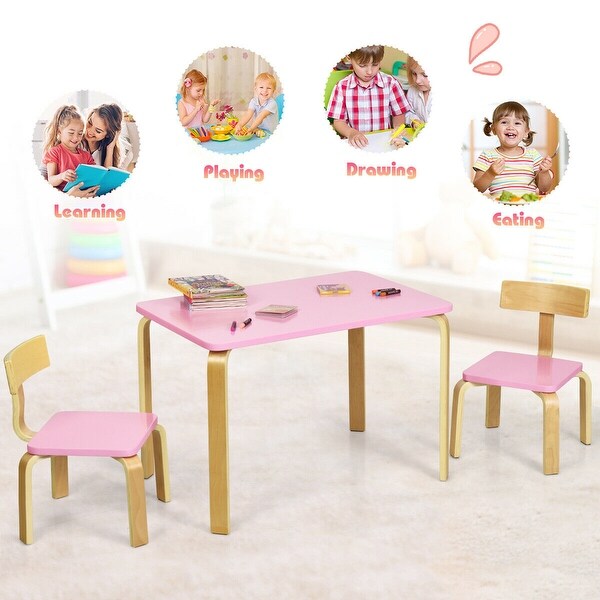wooden table for kids