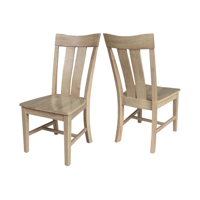 Ava Solid Wood Dining Chair - Set of Two