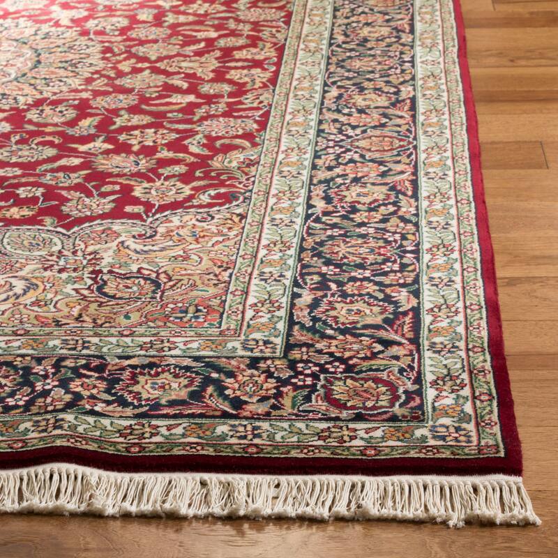 SAFAVIEH Royal Kerman Hand-Knotted Sibyl Traditional Wool Rug