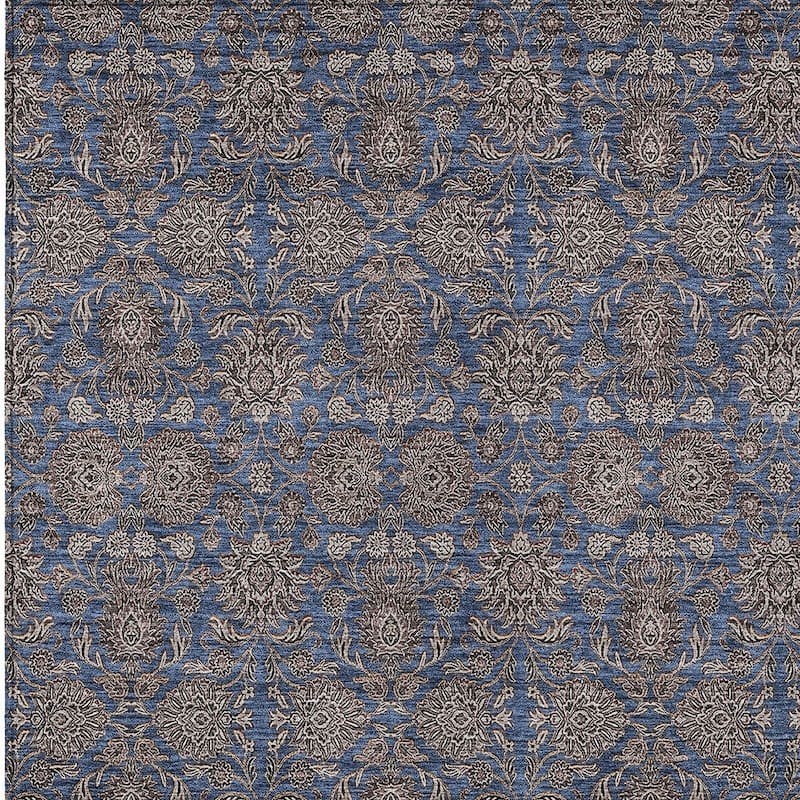 HomeRoots Floral Transitional Rectangle Outdoor Rug