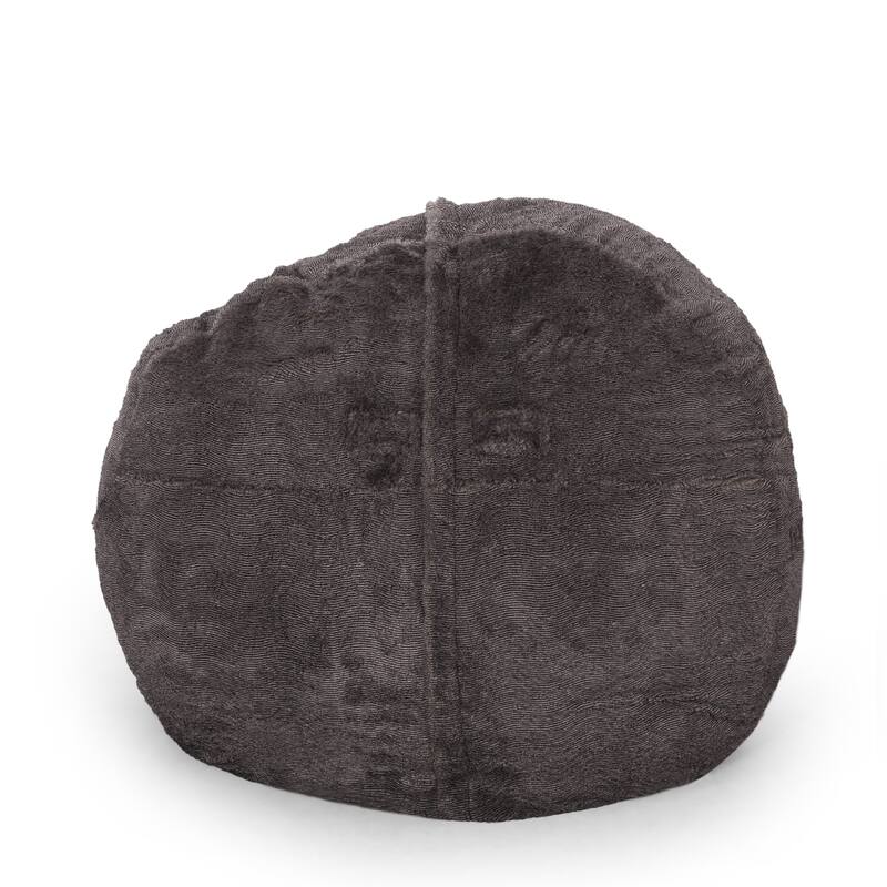 Comfortable Plush Faux Fur Bean Bag for Relaxation and Style
