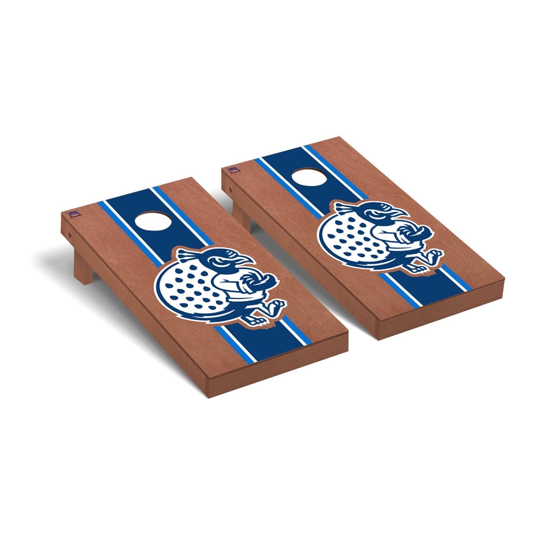 Saint Peters Peacocks Rosewood Cornhole Board Set