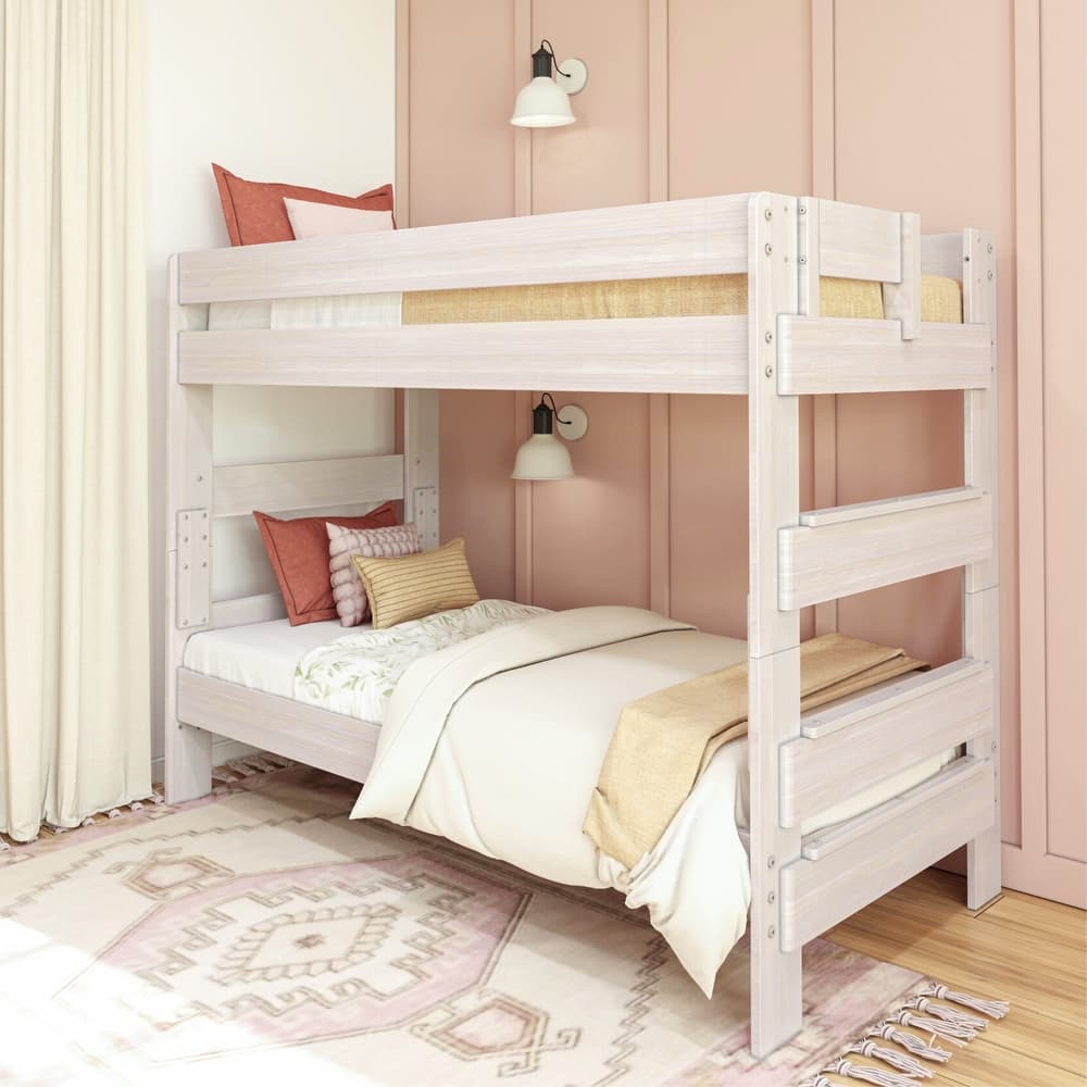 Max and Lily Farmhouse Twin over Twin Bunk Bed