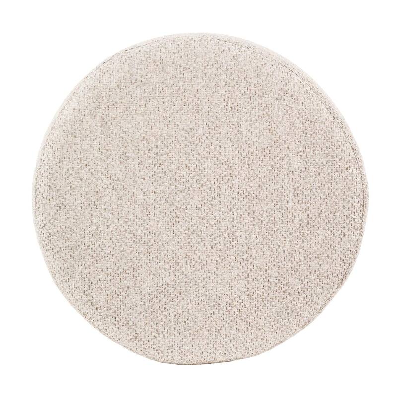 Allan Andrews No Tip Cylinder Ottoman with Cover, Panama Collection