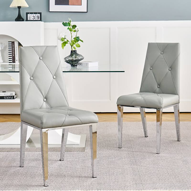 Set of 2 Modern Simple Dining Chair