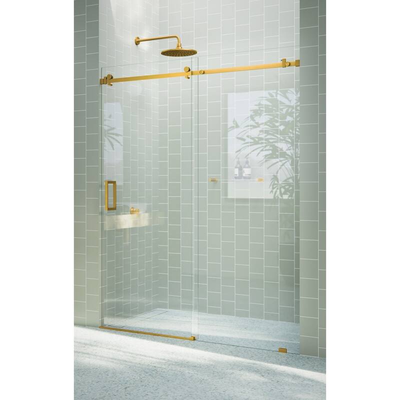 Glass Warehouse SQSLD-56 Astro 78" High x 56" Wide Sliding Frameless