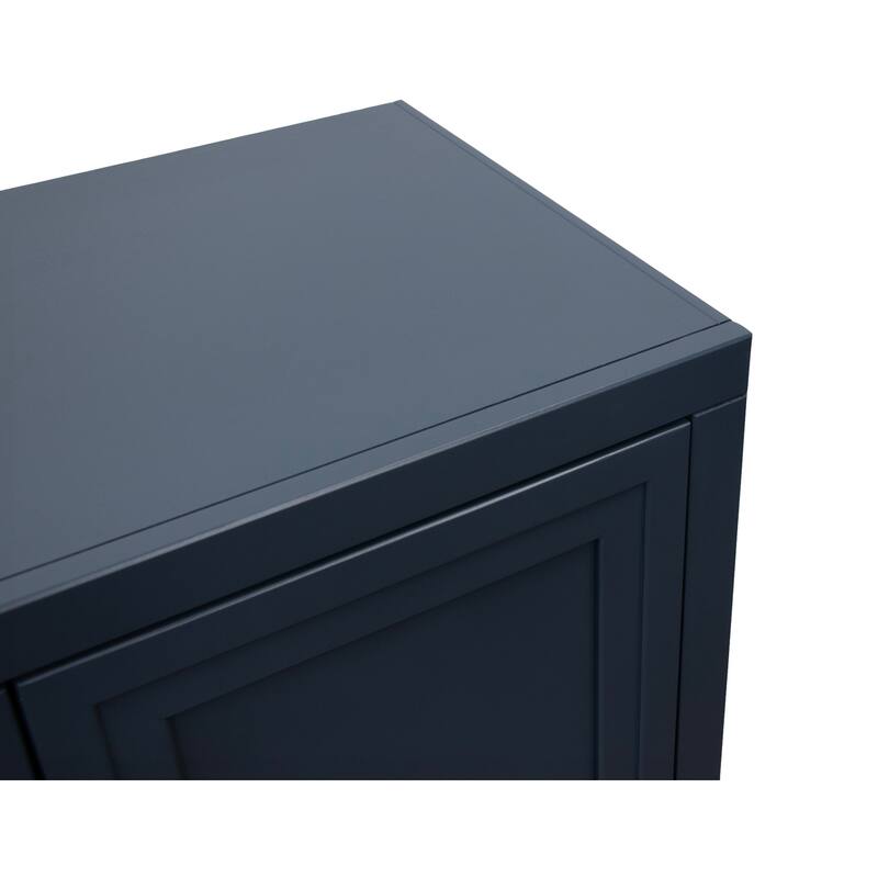 Bridgevine Home Nora Modular 2-Door Base Cabinet, No Assembly Required, Two-Tone Finish