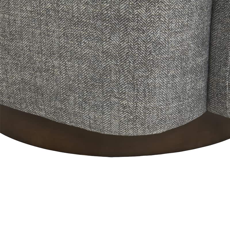 Spruce & Spring Ray Modern Swivel Accent Barrel Chairs