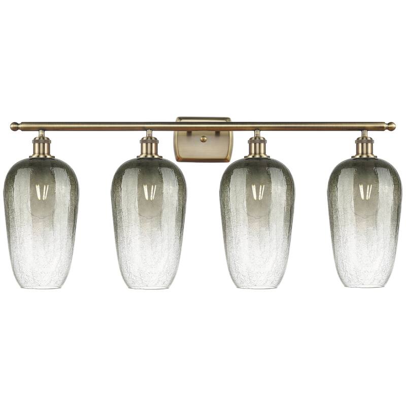 Innovations Lighting Endless Possibilities Ballston - Brookhaven Flute - 4 Light 37" Bath Vanity Light