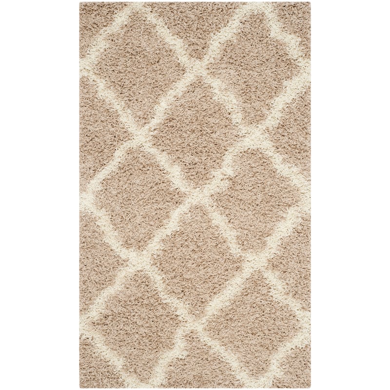 SAFAVIEH Dallas Shag Giusy Trellis 1.5-inch Thick Rug
