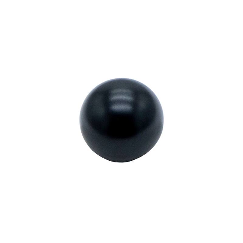 Utopia Alley Lyon Cabinet Ring Pull Knob -Matt Black Drawer Pull Knobs 0.87"