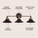 preview thumbnail 109 of 176, JONATHAN Y Florence Metal Shade Sconce