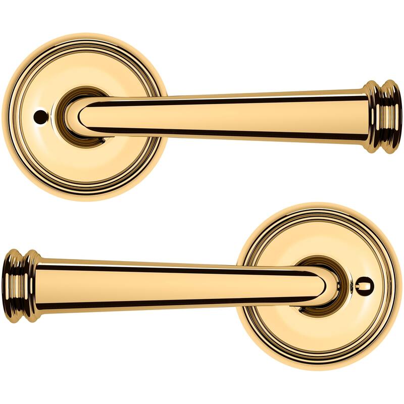Baldwin 5116 Series Privacy Door Lever Set with Round Rose from the