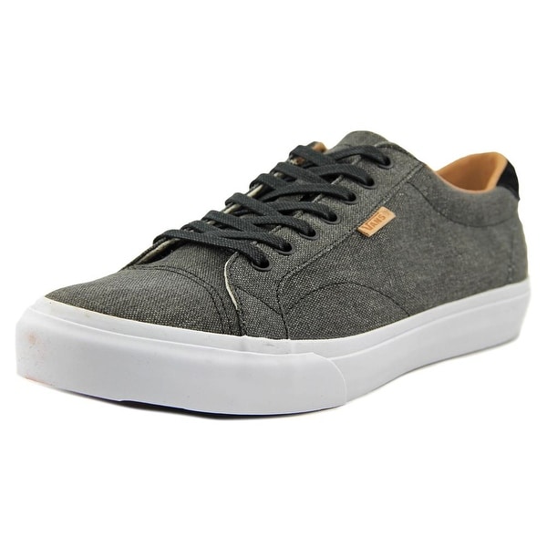 black canvas tennis shoes