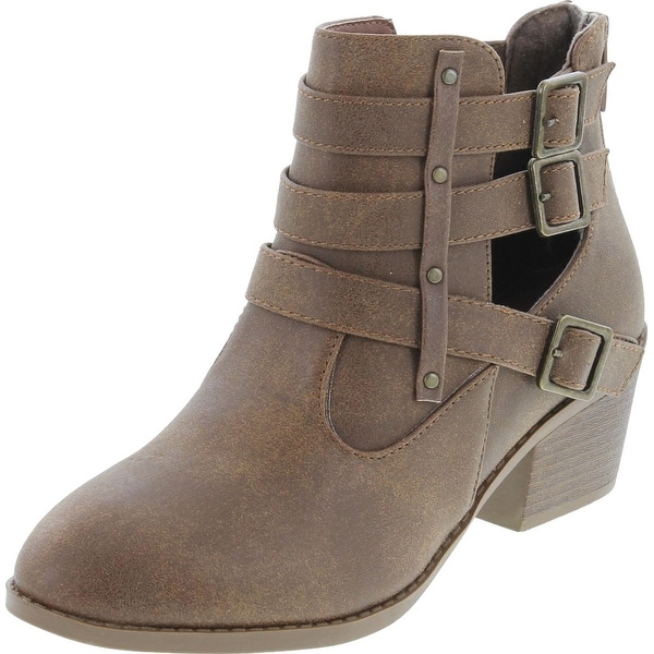 women's booties with buckles
