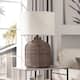 Jolina Rattan Table Lamp - Oversized Umber Rattan