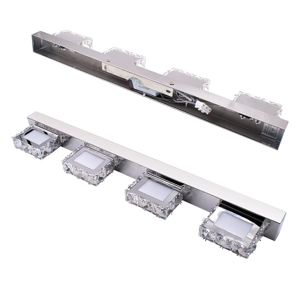 Shop 6w 9w12w Bathroom Light Bar Silver White Light On Sale Overstock 31137400