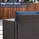 preview thumbnail 11 of 104, Gymojoy Outdoor Fire Pit Conversation Set, Patio Furniture with Cushions